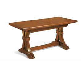 Tavolo in legno tinta noce art.TT66